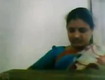 Office worker and schoolteacher get it on in South Indian mms video | boss,desi,indian,office